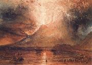 J.M.W. Turner Mount Vesuvius in Eruption oil painting reproduction